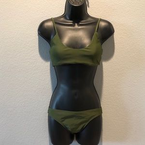 SOLD! Olive Green Stylish Bikini. Brand New.